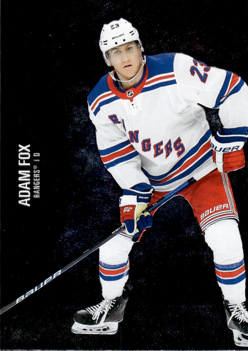 2021-22 Upper Deck Skybox Metal Universe Hockey Base #35 Adam Fox - New York Rangers