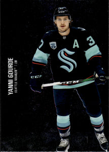 2021-22 Upper Deck Skybox Metal Universe Hockey Base #	41 Yanni Gourde - Seattle Kraken