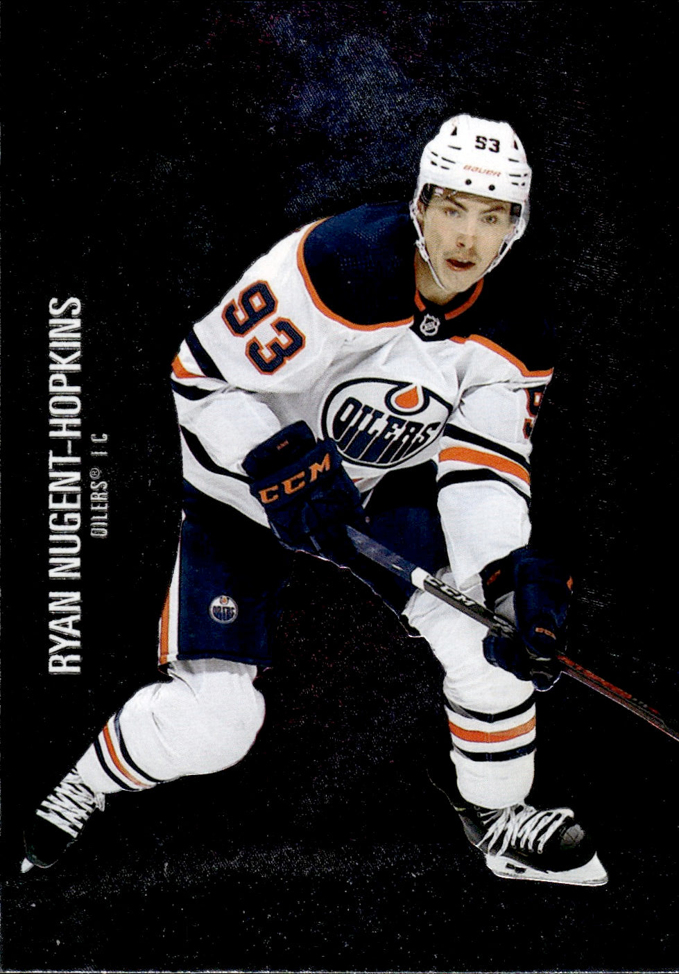 2021-22 Upper Deck Skybox Metal Universe Hockey Base #66 Ryan Nugent-Hopkins - Edmonton Oilers