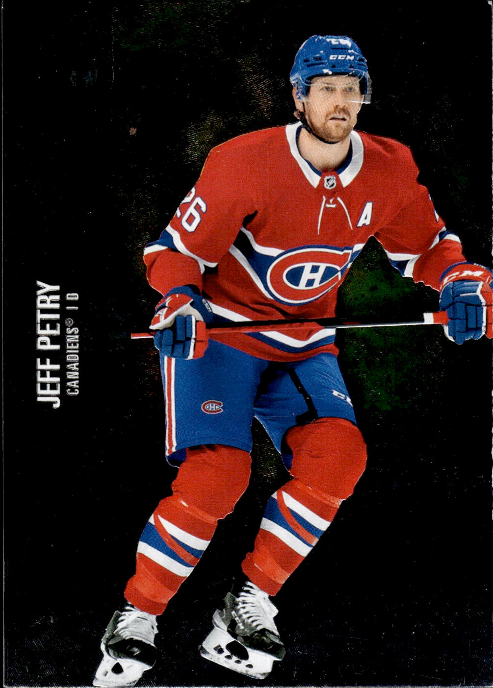 2021-22 Upper Deck Skybox Metal Universe Hockey Base #87 Jeff Petry - Montreal Canadiens