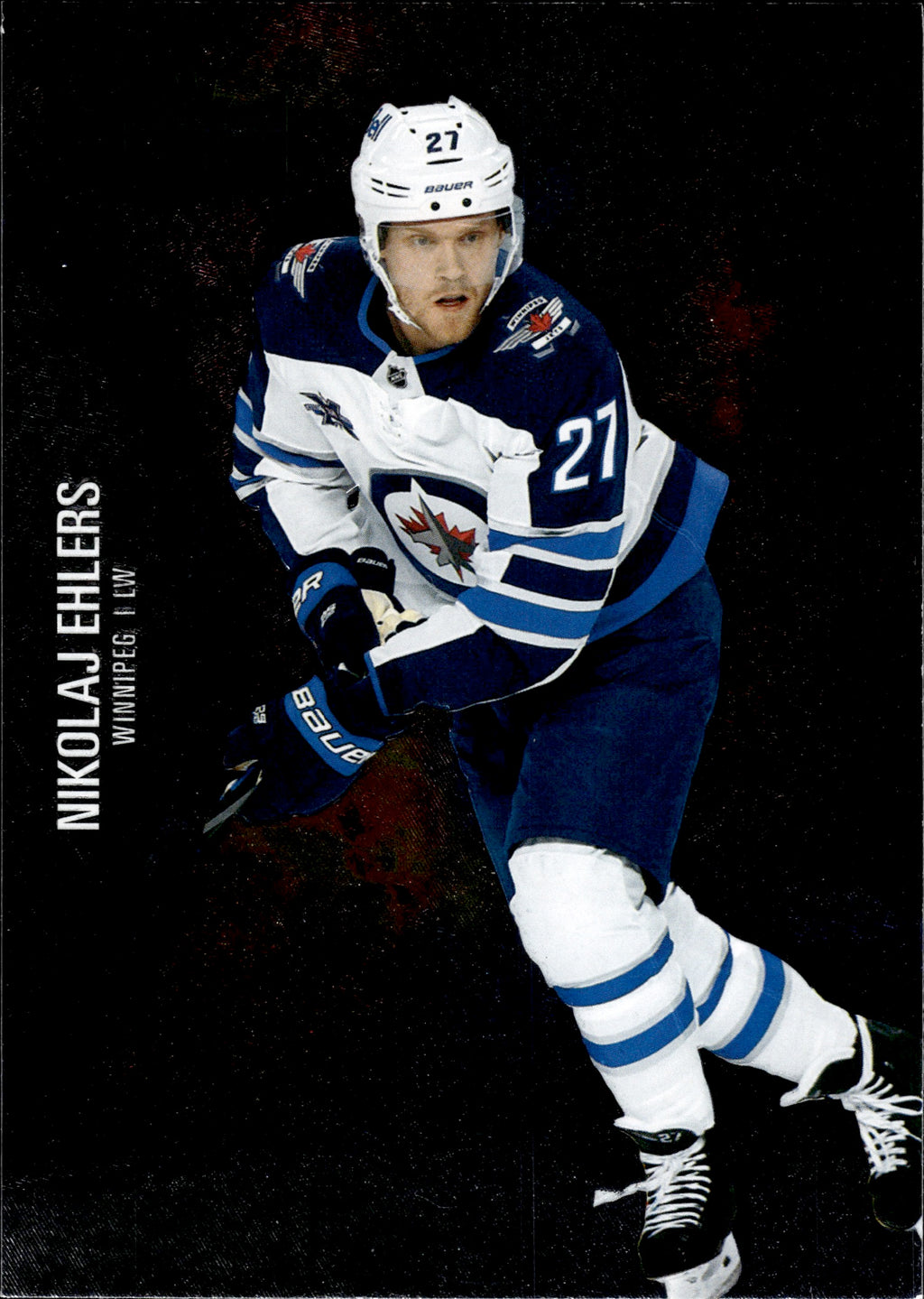 2021-22 Upper Deck Skybox Metal Universe Hockey Base #9 Nikolaj Ehlers - Winnipeg Jets