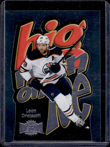 2021-22 Upper Deck Skybox Metal Universe Hockey Big Man On Ice #BM-32 Leon Draisaitl - Edmonton Oilers