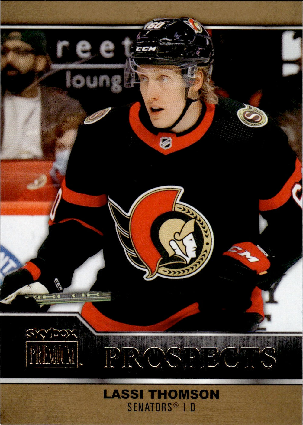 2021-22 Upper Deck Skybox Metal Universe Hockey Premium Prospects #PP-44 Lassi Thomson - Ottawa Senators