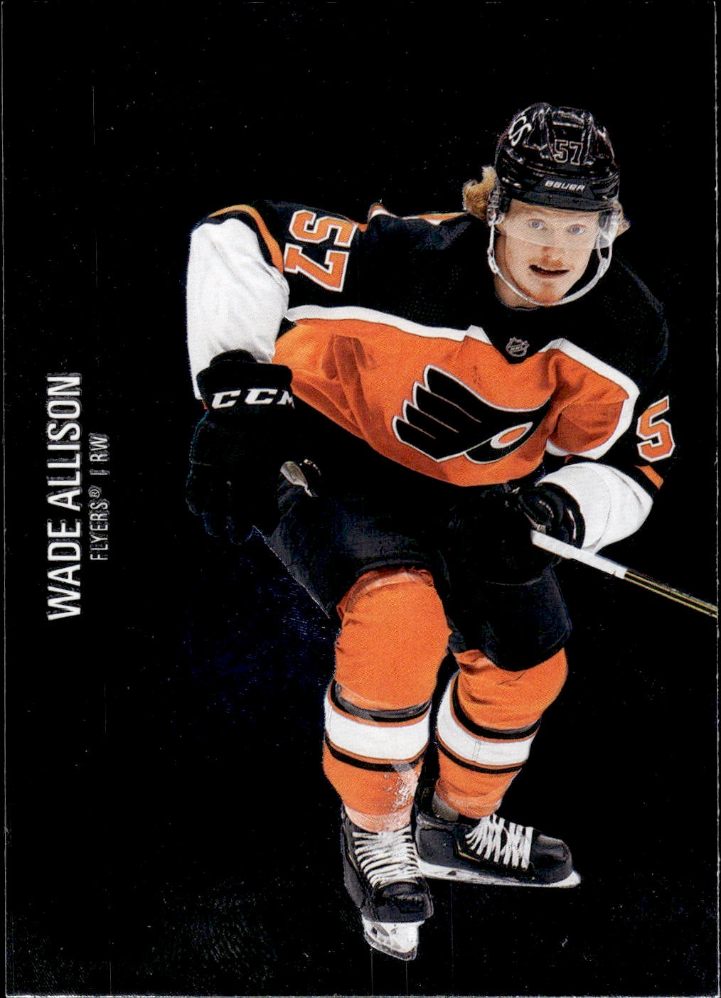 2021-22 Upper Deck Skybox Metal Universe Hockey Rookies #152 Wade Allison - Philadelphia Flyers