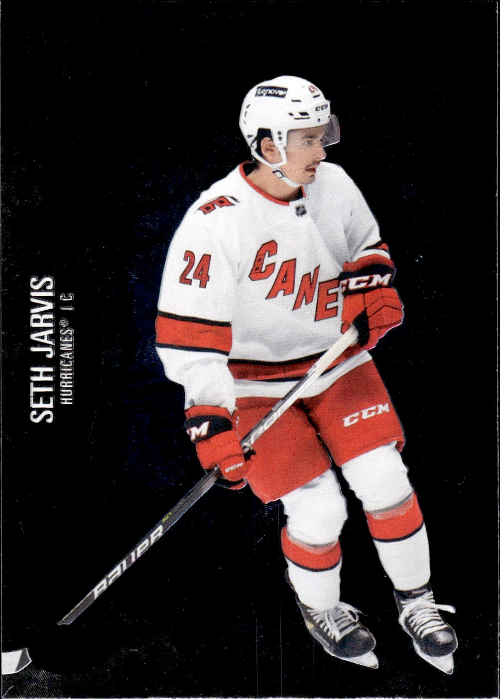 2021-22 Upper Deck Skybox Metal Universe Hockey Rookies #156 Seth Jarvis - Carolina Hurricanes