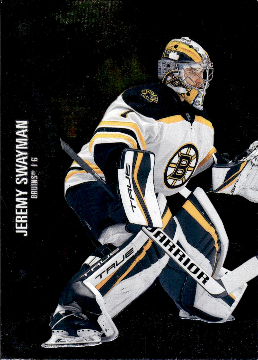 2021-22 Upper Deck Skybox Metal Universe Hockey Rookies #170 Jeremy Swayman - Boston Bruins