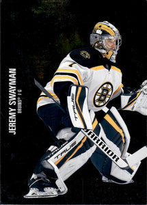 2021-22 Upper Deck Skybox Metal Universe Hockey Rookies #170 Jeremy Swayman - Boston Bruins