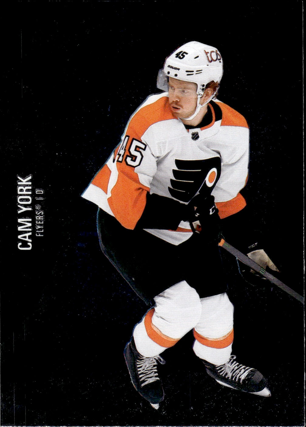 2021-22 Upper Deck Skybox Metal Universe Hockey Rookies #182 Cam York - Philadelphia Flyers