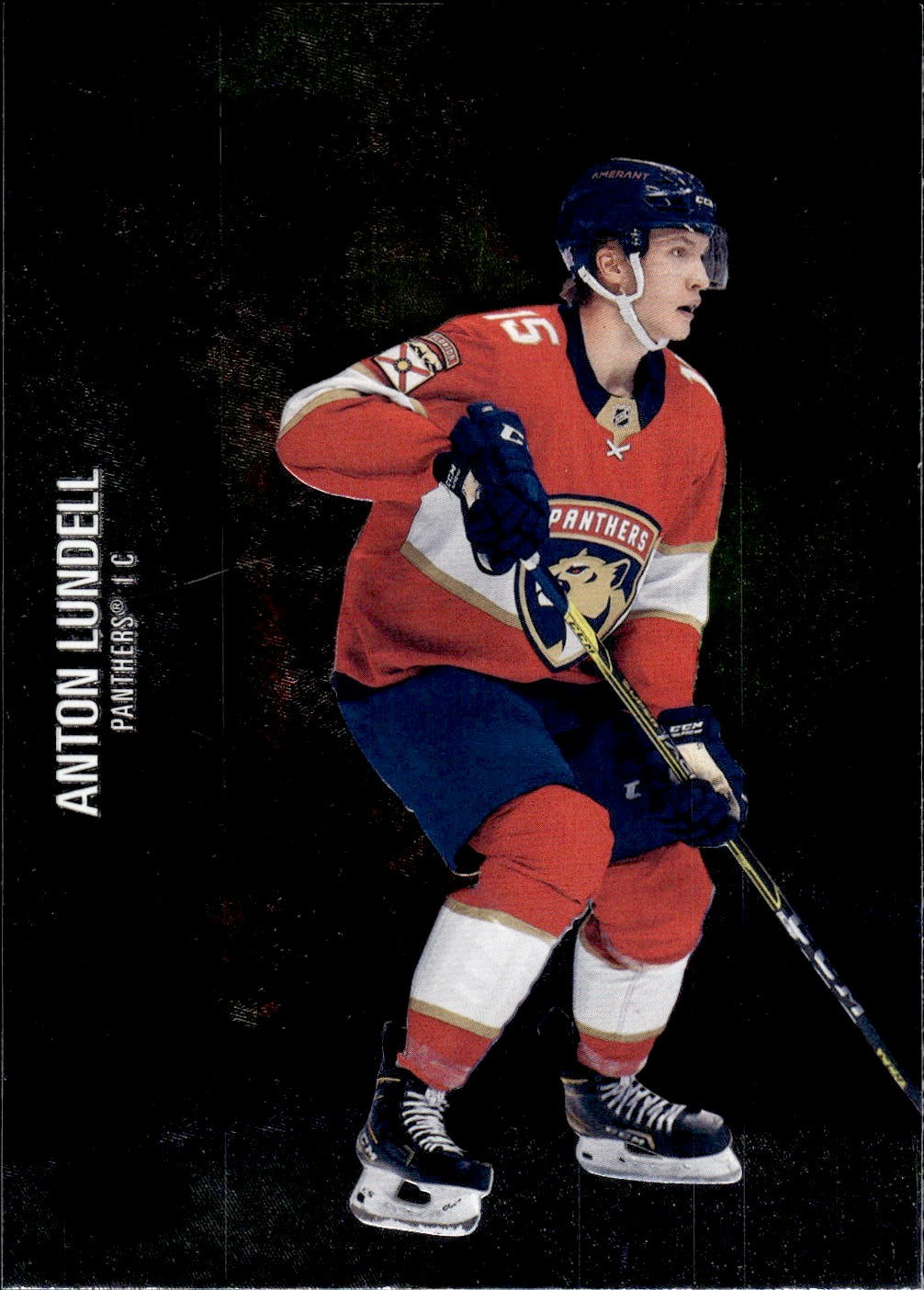 2021-22 Upper Deck Skybox Metal Universe Hockey Rookies #187 Anton Lundell - Florida Panthers