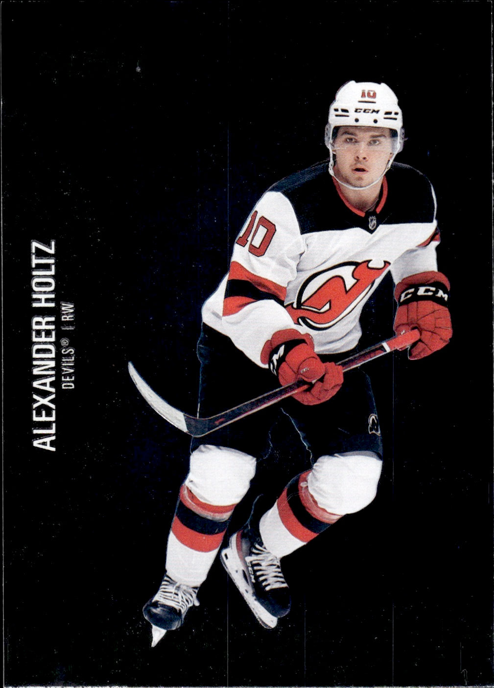 2021-22 Upper Deck Skybox Metal Universe Hockey Rookies #191 Alexander Holtz - New Jersey Devils