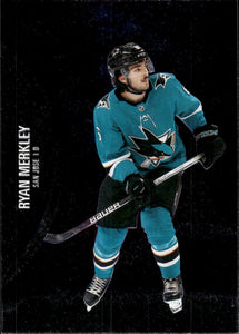 2021-22 Upper Deck Skybox Metal Universe Hockey Rookies #199 Ryan Merkley - San Jose Sharks