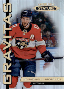 2021-22 Upper Deck Stature - Gravitas # G-14 Janathan Huberdeau - Florida Panthers