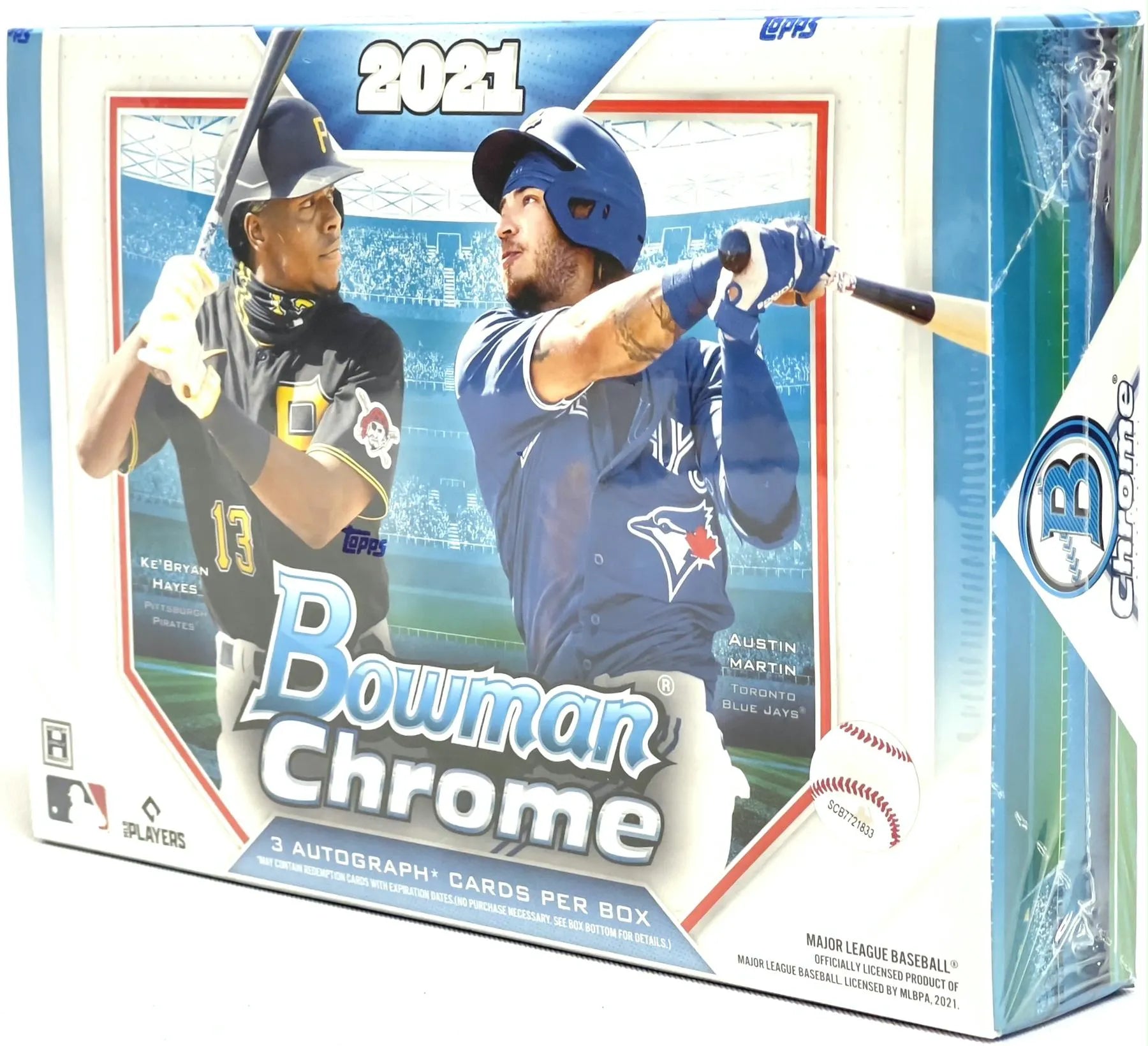 2021 Bowman Chrome Baseball HTA Choice Box