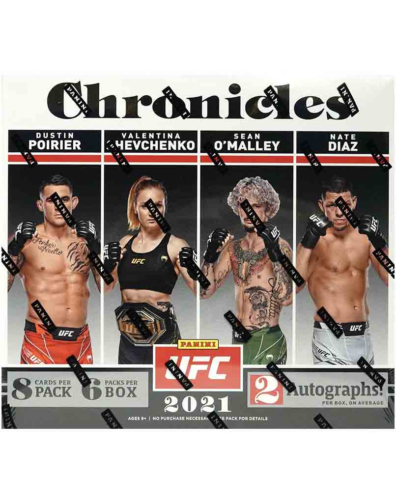 2021 Panini UFC Chronicles Hobby Box US Sports Cards Australia