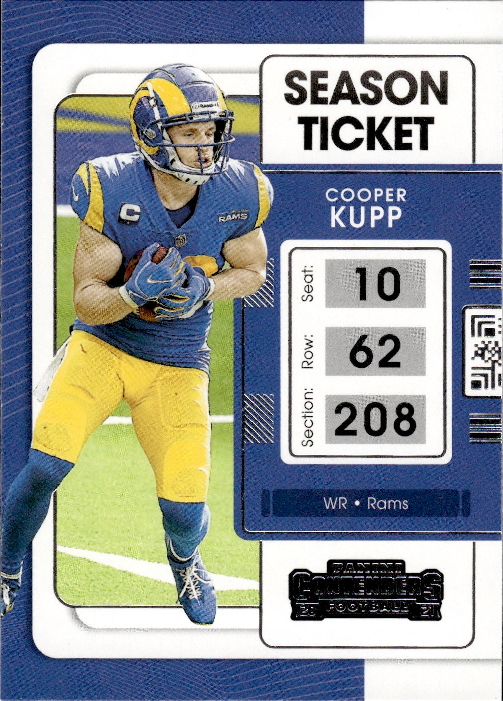 2021 Panini Contenders Football #55 Cooper Kupp - Los Angeles Rams