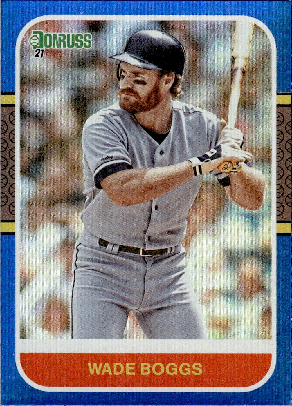 2021 Panini Donruss Baseball #238 Wade Boggs - Boston Rex Sox