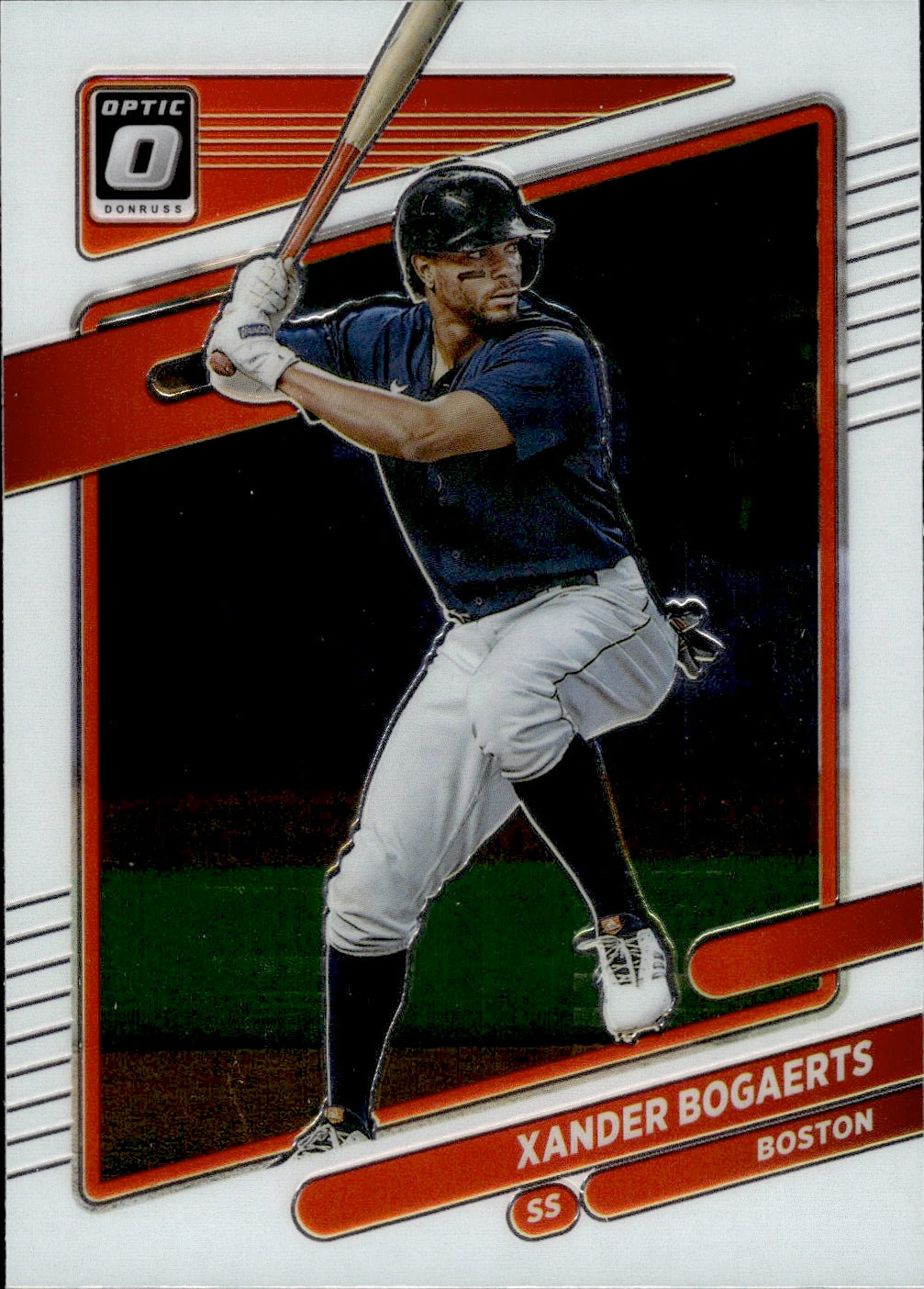 2021 Panini Donruss Optic Baseball #146 Xander Bogaerts - Boston Red Sox