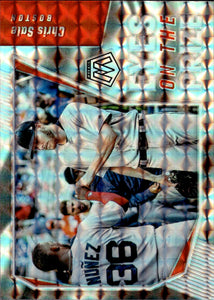 2021 Panini Mosaic Baseball Eyes On The Prize Mosaic #EPO7 Chris Sale - Boston Red Sox