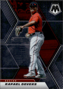 2021 Panini Mosaic Baseball #66 Rafael Devers - Boston Red Sox