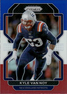 2021 Panini Prizm Football Red White & Blue Prizm #101 Kyle Van Noy - New England Patriots