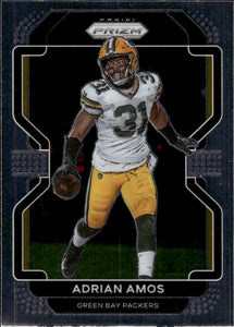 2021 Panini Prizm Football #143 Adrian Amos - Green Bay Packers