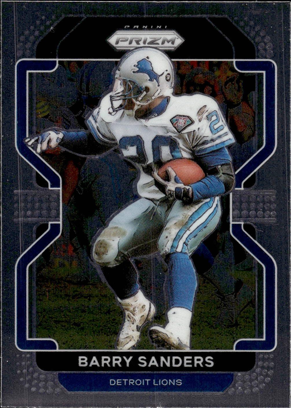 2021 Panini Prizm Football #155 Barry Sanders - Detroit Lions