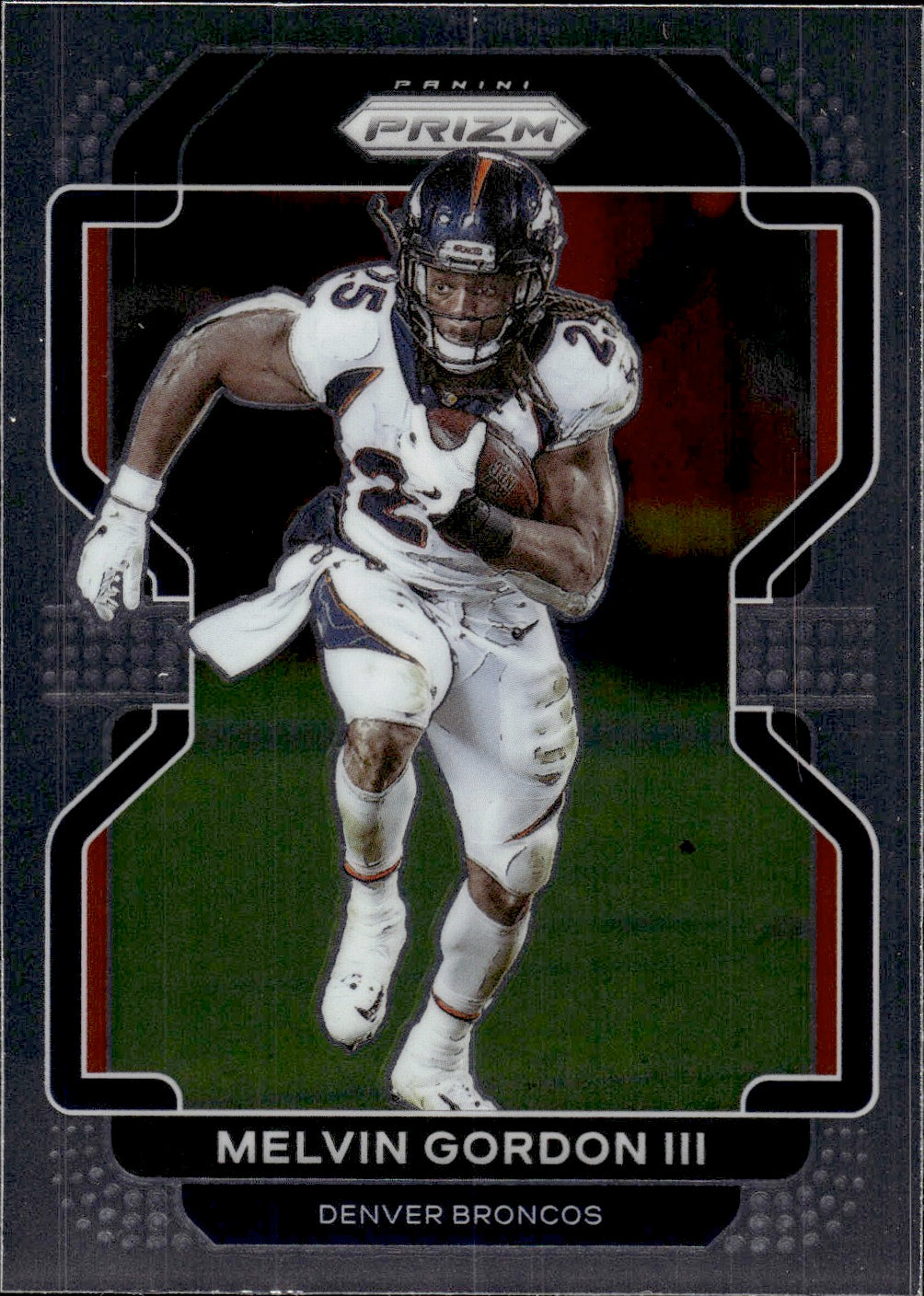 2021 Panini Prizm Football #202 Melvin Gordon III - Denver Broncos