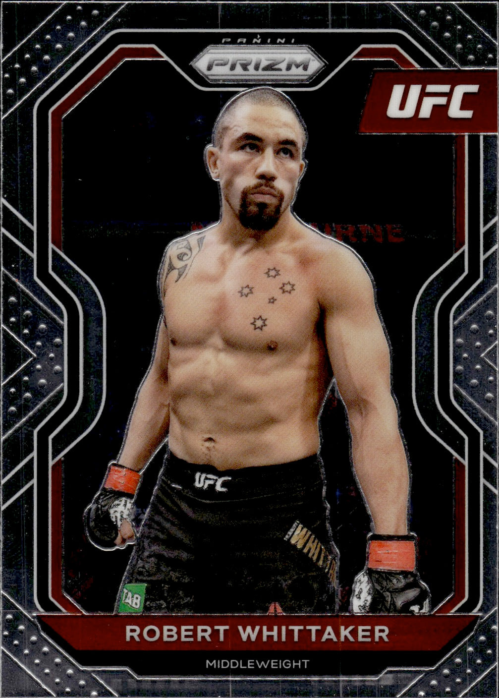 2021 Panini Prizm UFC #11 Robert Whittaker - Middleweight