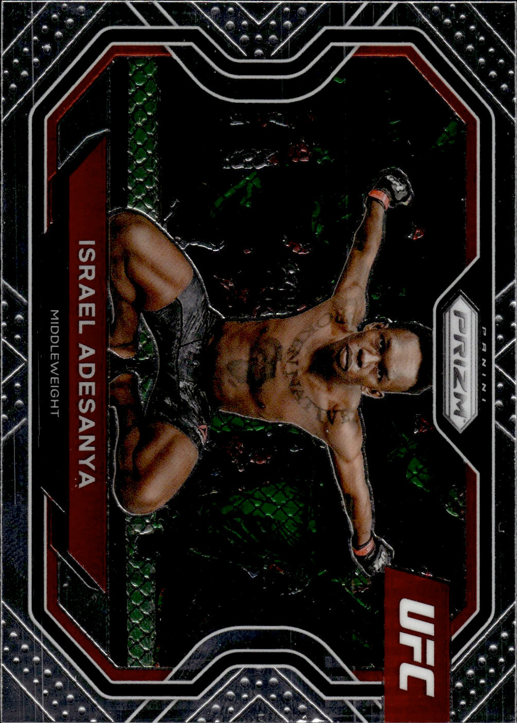 2021 Panini Prizm UFC #120 Israel Adesanya - Middleweight