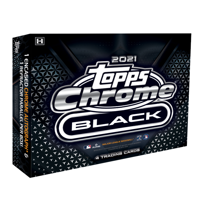 2021 Topps® Chrome Black Baseball Hobby Box