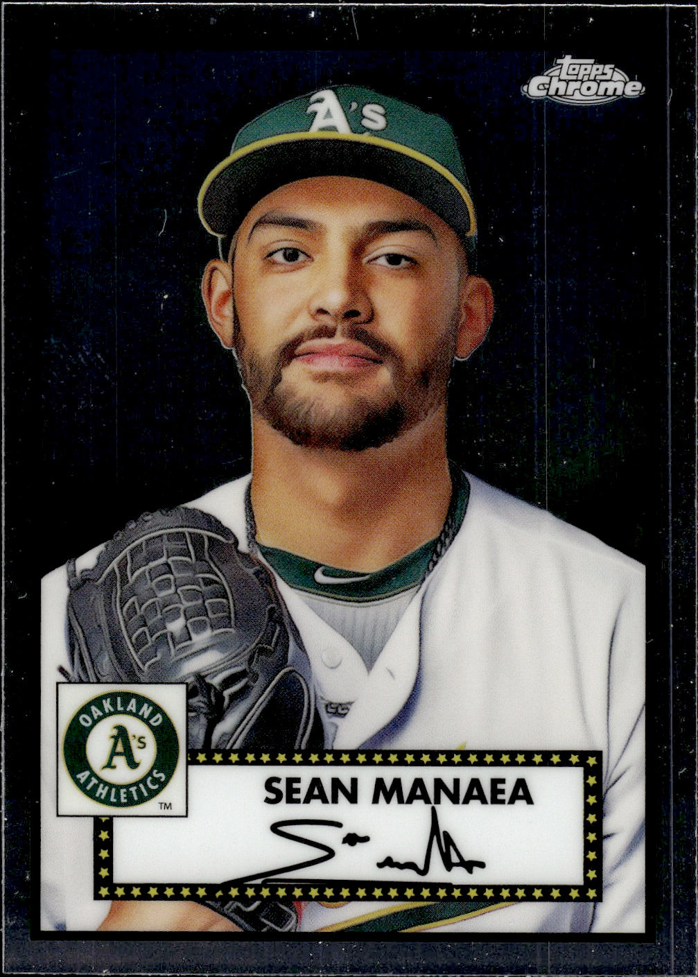 2021 Topps Chrome Platinum Anniversery Baseball #346 Sean Manaea - Oakland Athletics