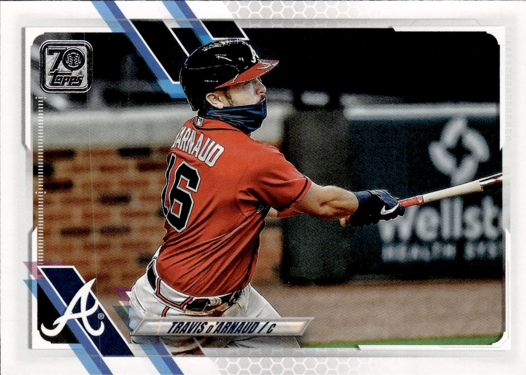 2021 Topps Series 1 Baseball - Base #101 Travis D'arnaud - Atlanta Braves