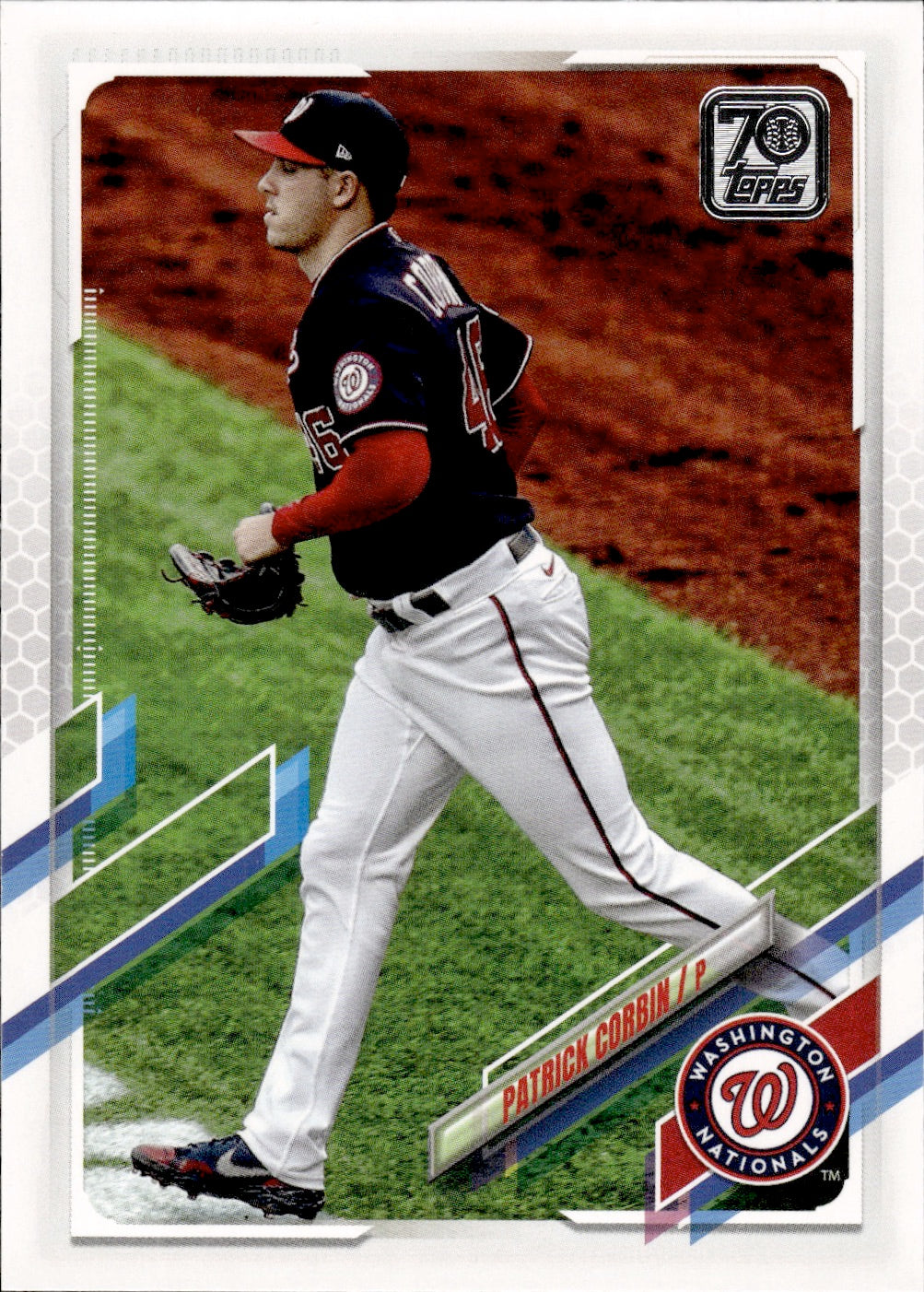 2021 Topps Series 1 Baseball - Base #146 Patrick Corbin - Washington Nationals