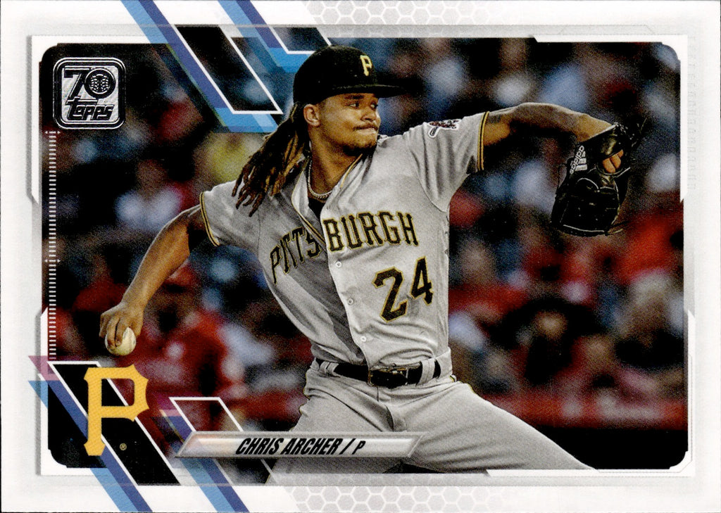 2021 Topps Series 1 Baseball - Base #148 Chris Archer - Pittsburgh Pirates