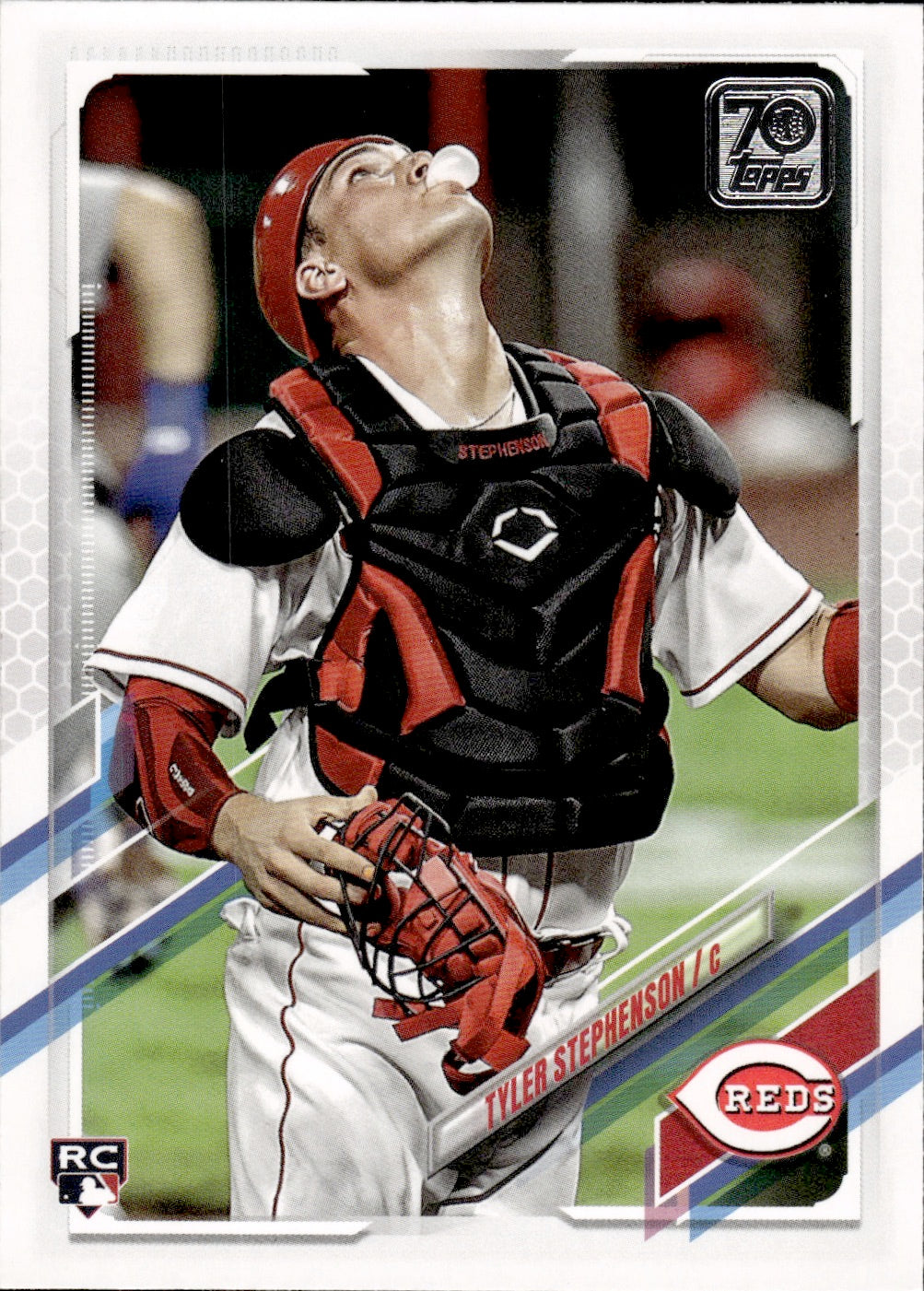 2021 Topps Series 1 Baseball - Base #153 Tyler Stephenson - Cincinnati Reds