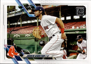 2021 Topps Series 1 Baseball - Base #154 Andrew Beninteni - Boston Red Sox