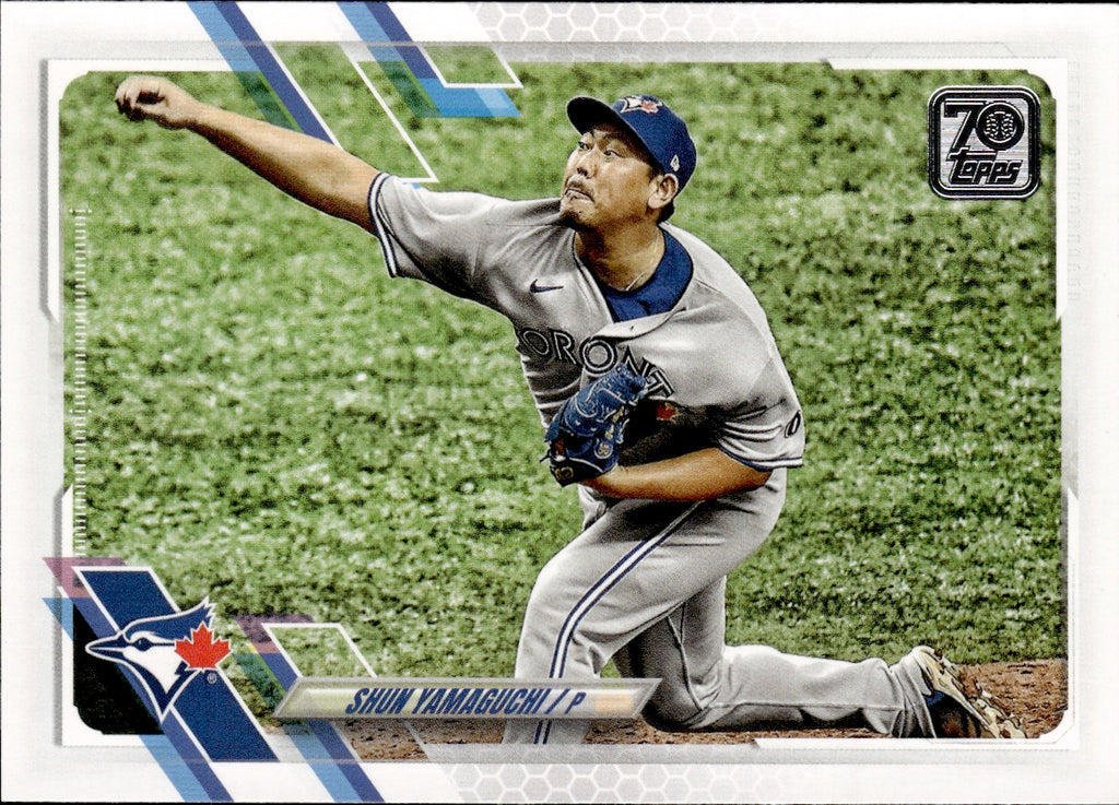 2021 Topps Series 1 Baseball - Base #18 Shun Yamaguchi - Toronto Blue Jays