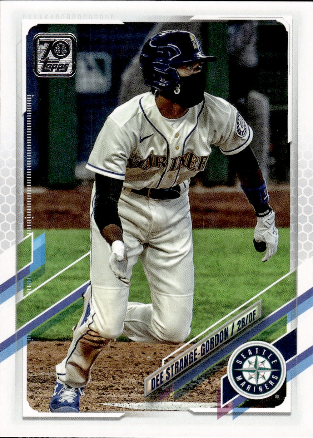 2021 Topps Series 1 Baseball - Base #199 Dee Strange Gordon - Seattle Mariners