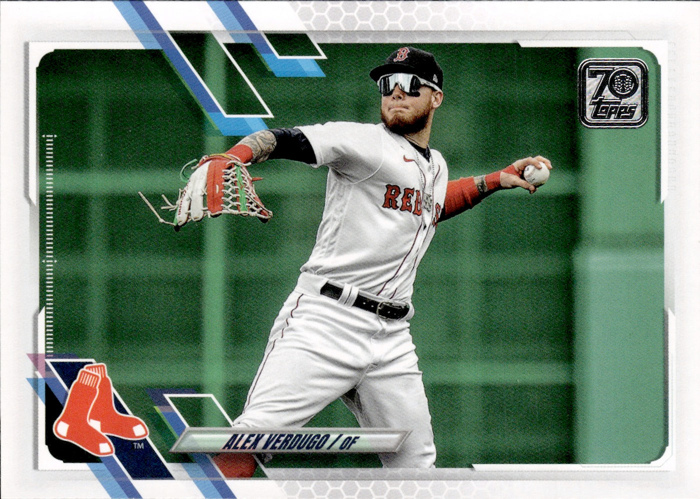 2021 Topps Series 1 Baseball - Base #214 Alex Verdugo - Boston Red Sox