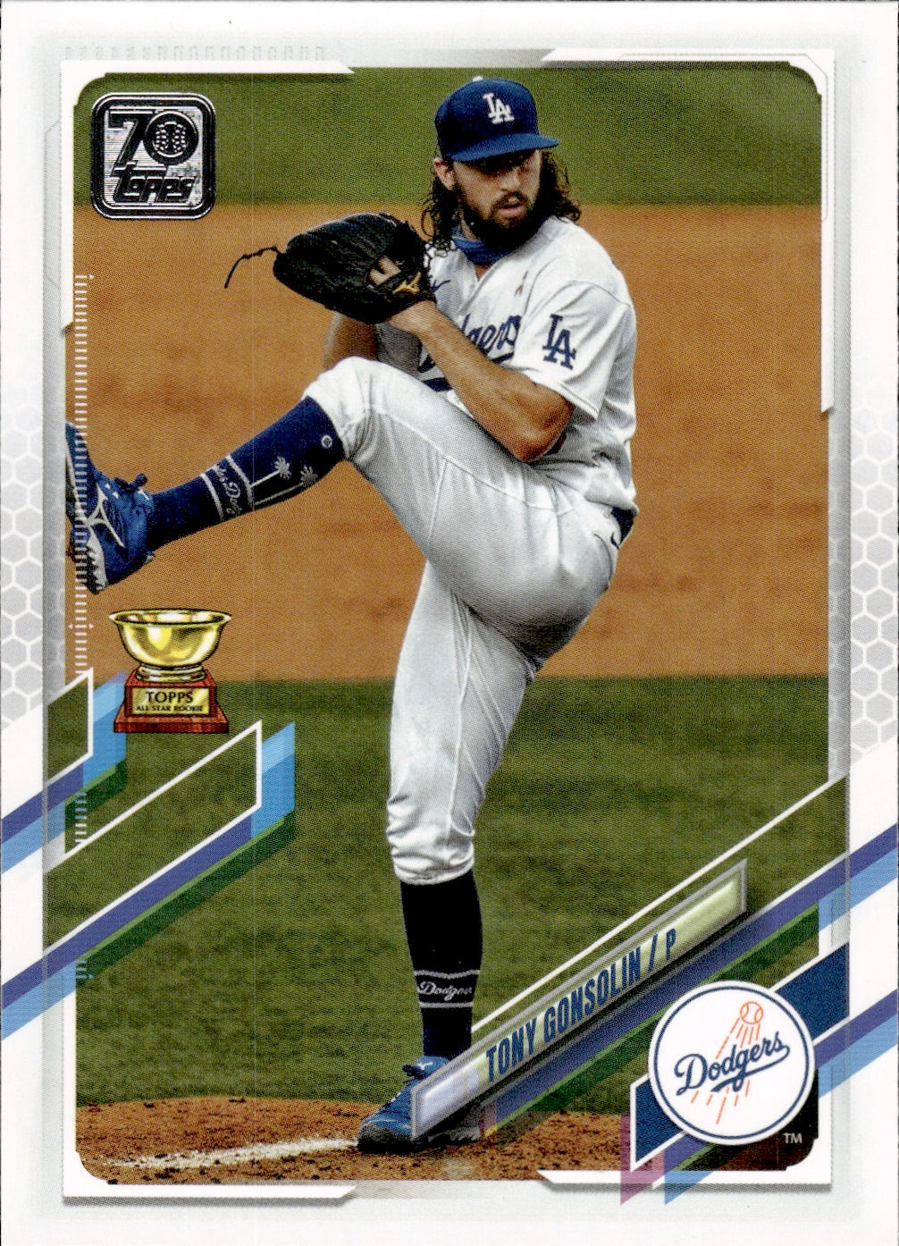 2021 Topps Series 1 Baseball - Base #230 Tony Gonsolin - Los Angeles Dodges