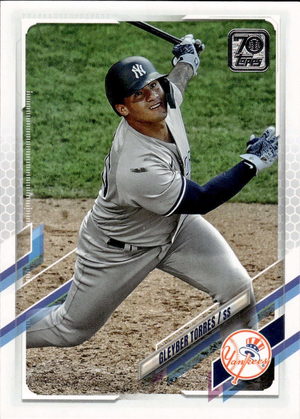 2021 Topps Series 1 Baseball - Base #242 Gleyber Torres - New York Yankees