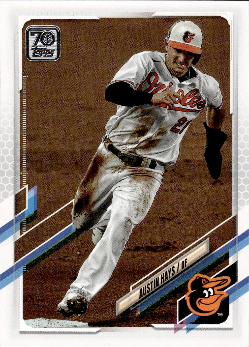 2021 Topps Series 1 Baseball - Base #255 Austin Hays - Balimore Orioles