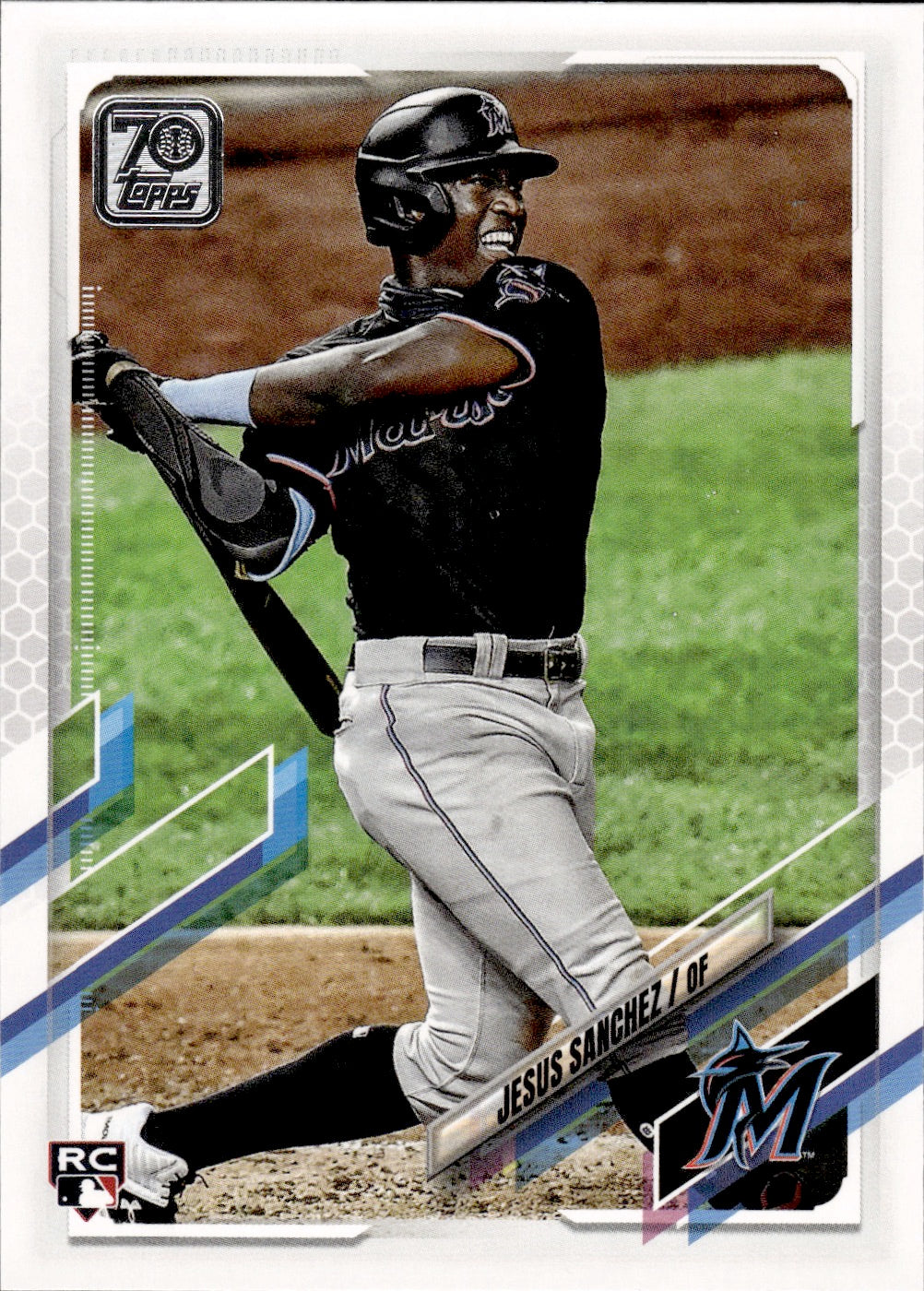 2021 Topps Series 1 Baseball - Base #269 Jesus Sanchez - Miami Marlins