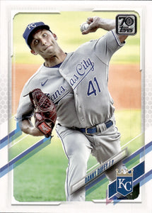 2021 Topps Series 1 Baseball - Base #304 Danny Duffy - Kansad City Royals