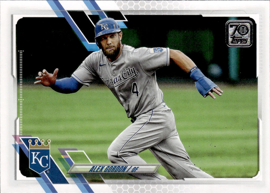 2021 Topps Series 1 Baseball - Base #316 Alex Gordon - Kansas City Royals