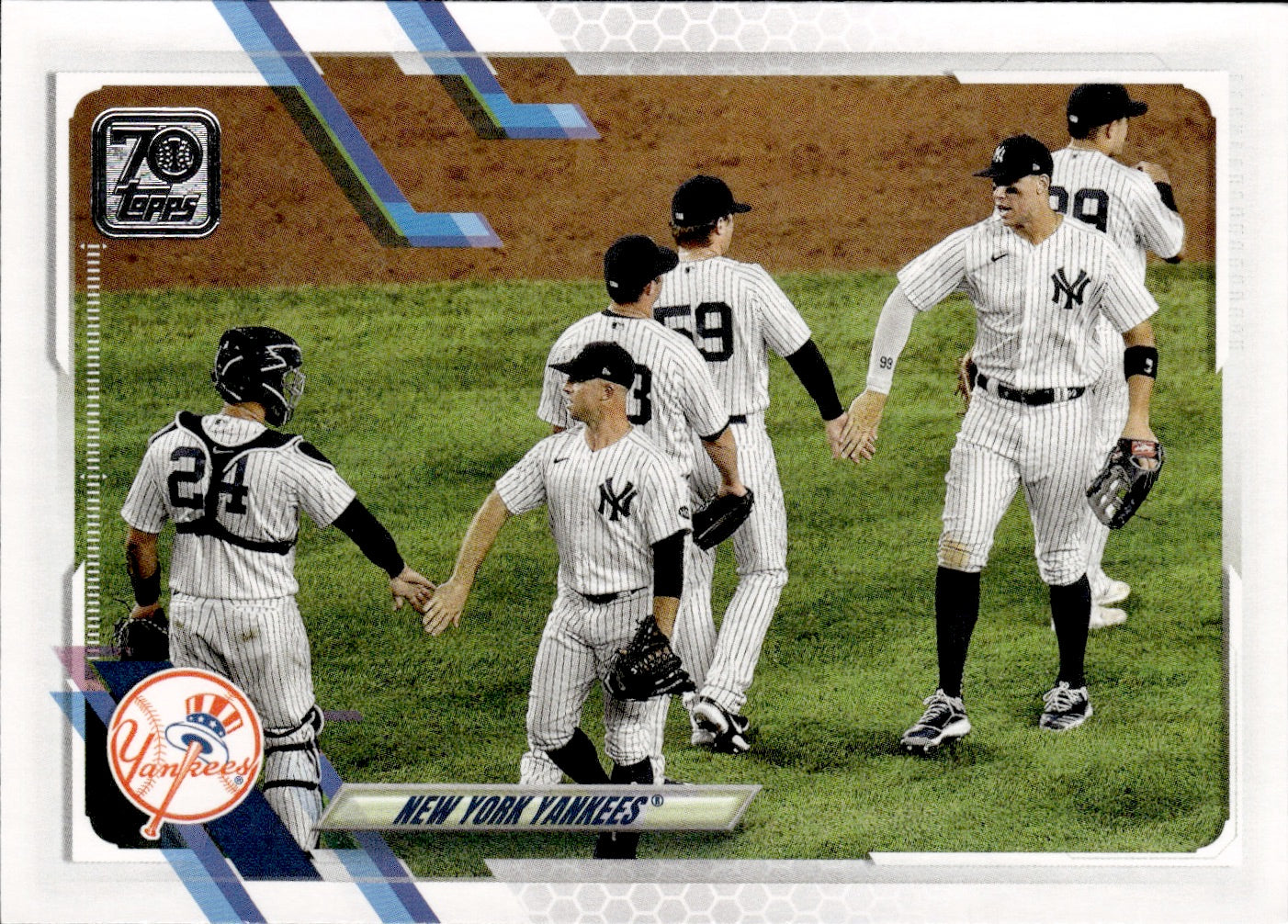 2021 Topps Series 1 Baseball - Base #39 New York Yankees