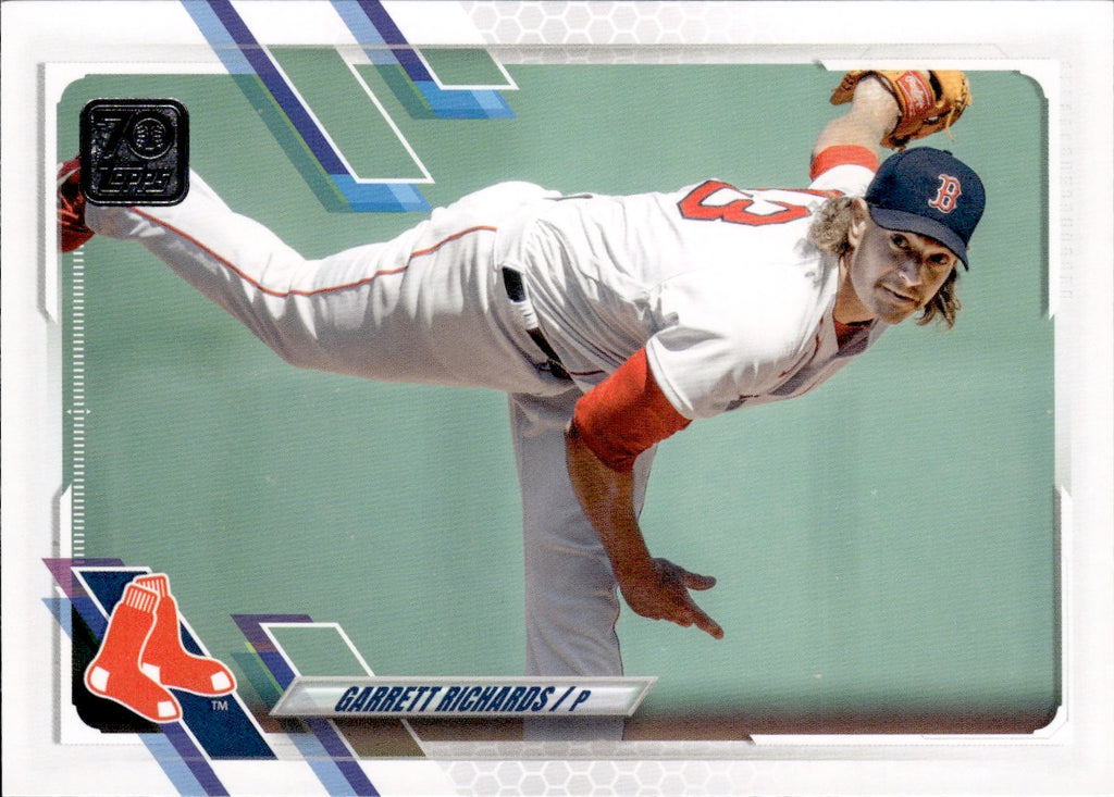 2021 Topps Update Series Baseball - Base #US124 Garrett Richards - Boston Red Sox