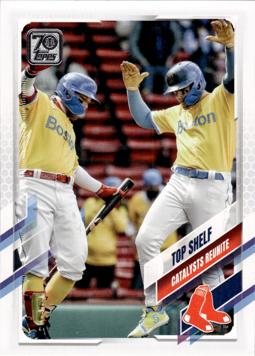 2021 Topps Update Series Baseball - Base #US287 Veteran Combos - Boston Red Sox