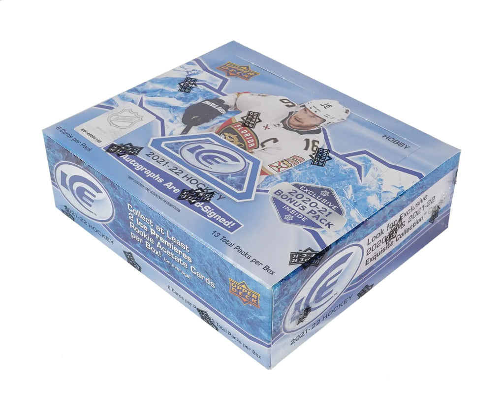 2021-22 Upper Deck Ice Hockey Hobby Box