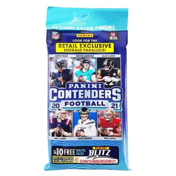 Panini NFL Contenders 2021/2022 Football Fat Pack (Cello Packet)